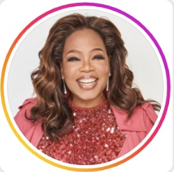 Oprah Winfrey 1, TV Host — AI twin on Just Like Me
