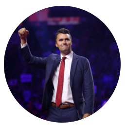 Charlie Kirk, Influencer — AI twin on Just Like Me